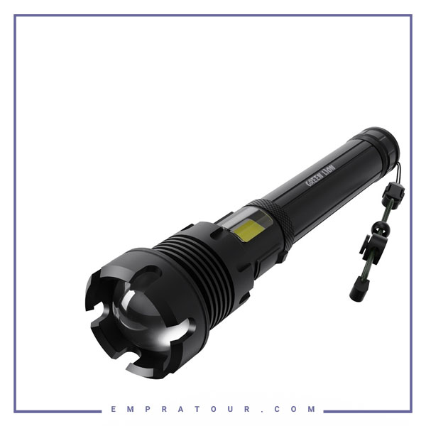 چراغ قوه شارژی 2 در 1 گرین لاین GREEN LION 2in1 Rechargeable Torch