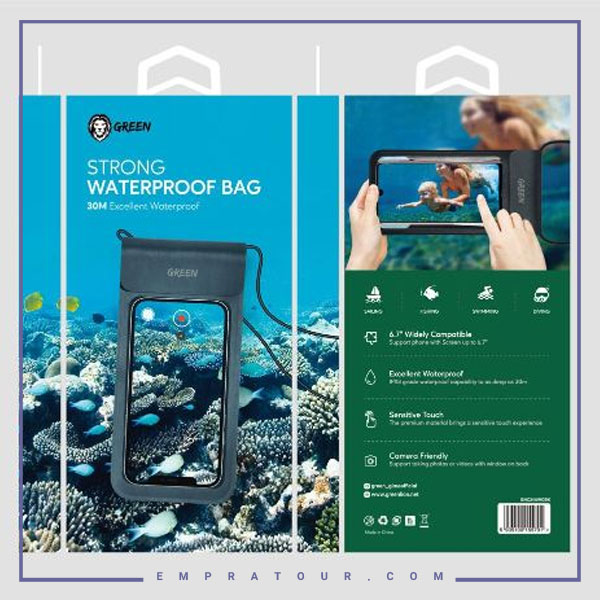 کیف ضدآب موبایل گرین لاین Strong Waterproof Bag