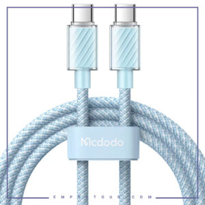 کابل شارژ دو سر تایپ سی 100 وات 1.2 متر مک دودو Mcdodo Type-C to Type-C PD Data Cable CA-3670