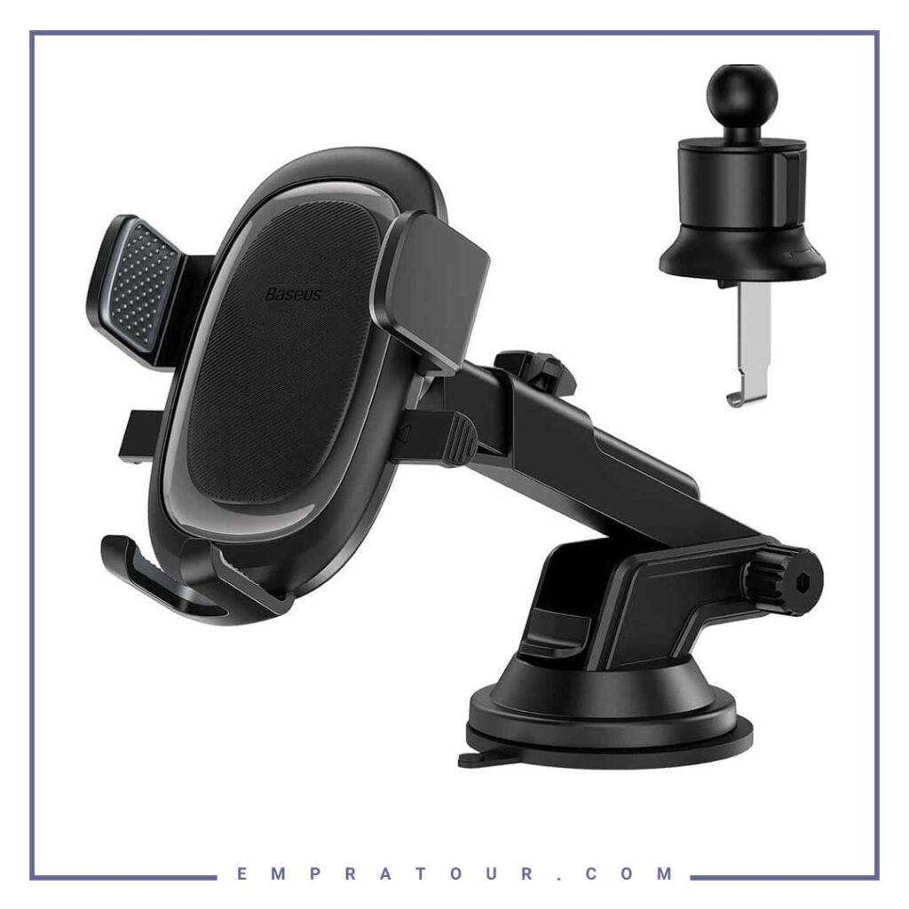 هولدر دو منظوره بیسوس  Baseus UltraControl Pro Series Clamp-Type Holder Car C40351600113-00