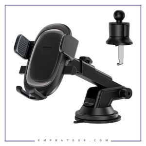 هولدر دو منظوره بیسوس  Baseus UltraControl Pro Series Clamp-Type Holder Car C40351600113-00