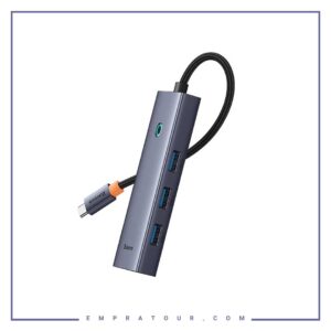 هاب تایپ سی 5 پورت بیبسوس Baseus Flite Series 5-Port HUB Docking Station B00052801811