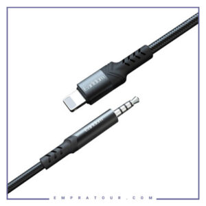 کابل تبدیل جک 3.5میلی‌متری به لایتنینگ ارلدم  Earldom Lightning To 3.5mm Aux Cable AUX39