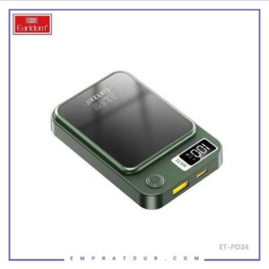 پاوربانک مگنتی وایرلس 22.5 وات ارلدم Earldom Mag-Safe 10000 Power Bank PD34