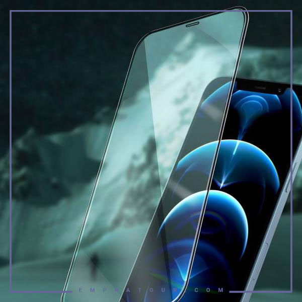 گلس شیشه ای تمام چسب گرین لاین آیفون Iphone 12/12 Pro