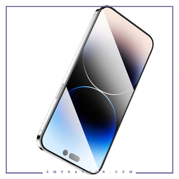گلس شیشه ای تمام چسب گرین لاین آیفون Iphone 14 Pro