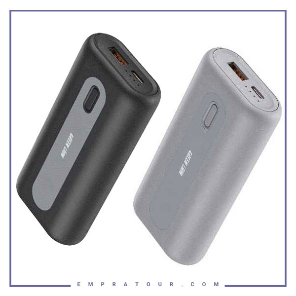 پاوربانک 2 کاره 10000 گرین لاین  wireless Watch Charger