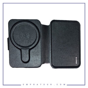 پاوربانک مگنتی 5000 و جاکارتی ژوس Zhuse Card Bag Wireless Power Bank ZS-PB-036