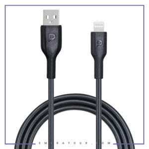 کابل شارژ لایتنینگ 1.2 متر پاورولوژی Powerology Lightning Data Cable PWATL1M