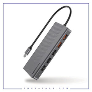 هاب 12 پورت تایپ سی پاورولوژی Powerology 12in1 HUB P121HBCGY