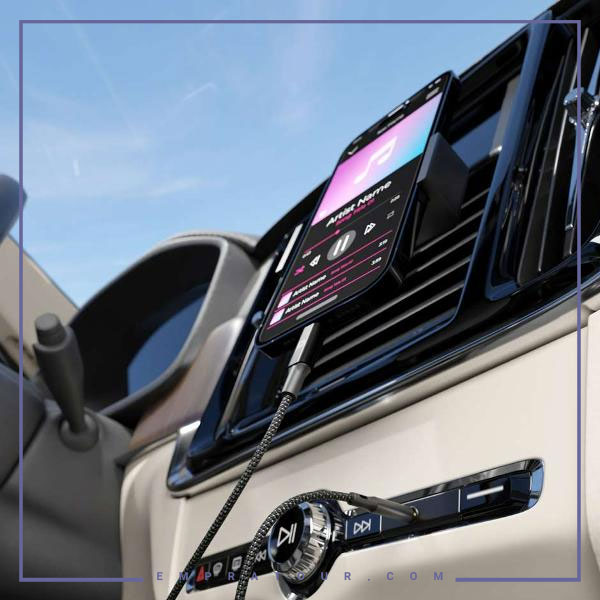 کابل تبدیل جک 3.5 میلی متری به لایتنینگ پاورولوژی PCAB004