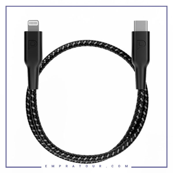 کابل تایپ سی به لایتنینگ 30 سانتی پاورولوژی PCAB006BK
