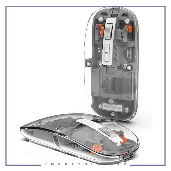 موس بیسیم 3 حالته کوتسی Magic Crystal II Three Mode Mouse 84015