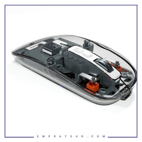 موس بیسیم 3 حالته کوتسی Magic Crystal II Three Mode Mouse 84015