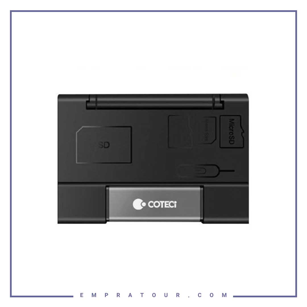 رم ریدر Type C و باکس کارت کوتتسی COTECI CARD BOX 82201