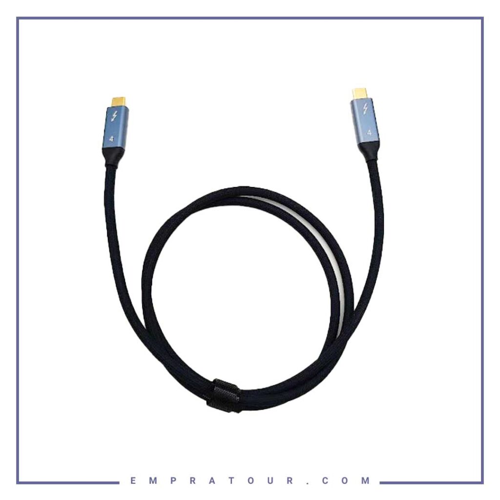 کابل دو سر تایپ سی 1 متر تاندربولت کوتسی COTECI Thunderbolt 4 87304