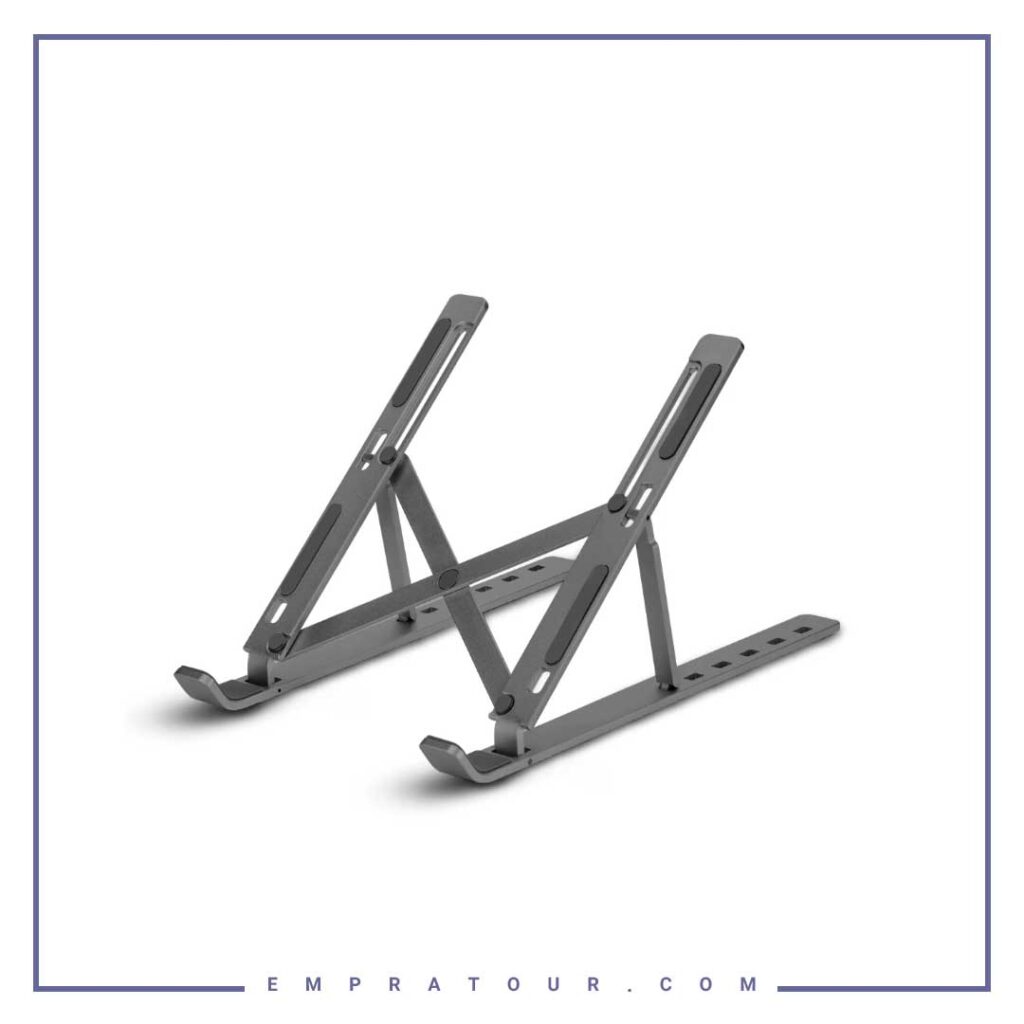 پایه لپ تاپ آلومینیومی تاشو قابل حمل کوتسی Coteci Aluminum Alloy Ultra-slim Portable stand 52010