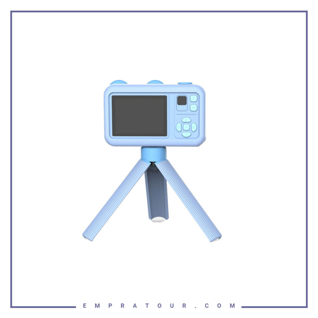 دوربین دیجیتال مخصوص کودکان پرودو Porodo Kids Digital Camera with Tripod Stand 26MP