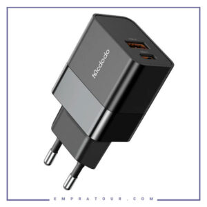آداپتور دو پورت 20 وات مک دودو Mcdodo PD Fast Charger CH-1951