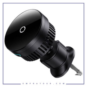 هولدر دریچه کولری مگنتی و شارژر وایرلس بیسوس Baseus MagPro Series Magnetic Wireless Charging Car Charger C40164100121