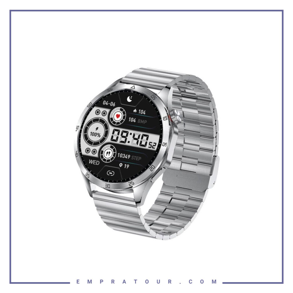 ساعت هوشمند گرین لاین با بند فلزی Green Lion G-Master 2 Smart Watch GNGMSTR2SWSL