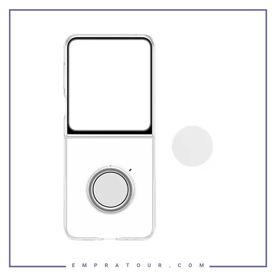 کاور شفاف سامسونگ Samsung Z Flip5 Clear Gadget Case