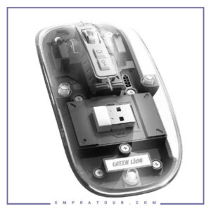 موس بیسیم گرین لاین Green Lion Transparent Mouse GL-113