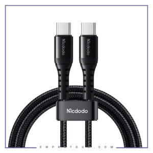 کابل دو سر تایپ سی 60 واتی 3 متر مک دودو Mcdodo Type c To Type C data Cable CA-5642