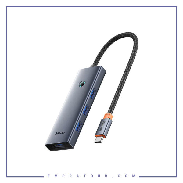 هاب 4 پورت تایپ سی بیسوس ULTRA JOY OH108