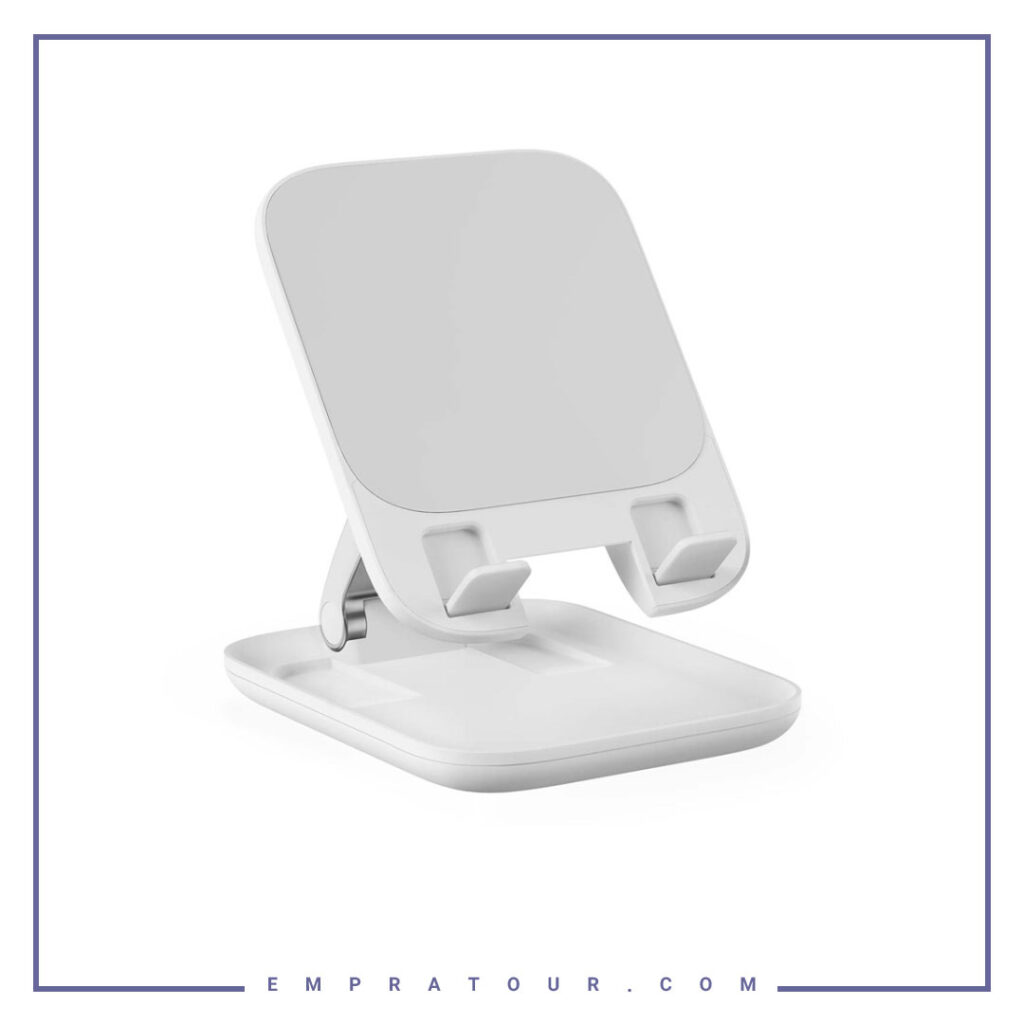 پایه رومیزی تاشو تبلت بیسوس Baseus SeaShell BS-HP009 Foldable Desktop Tablet Phone Holder BS-HP009