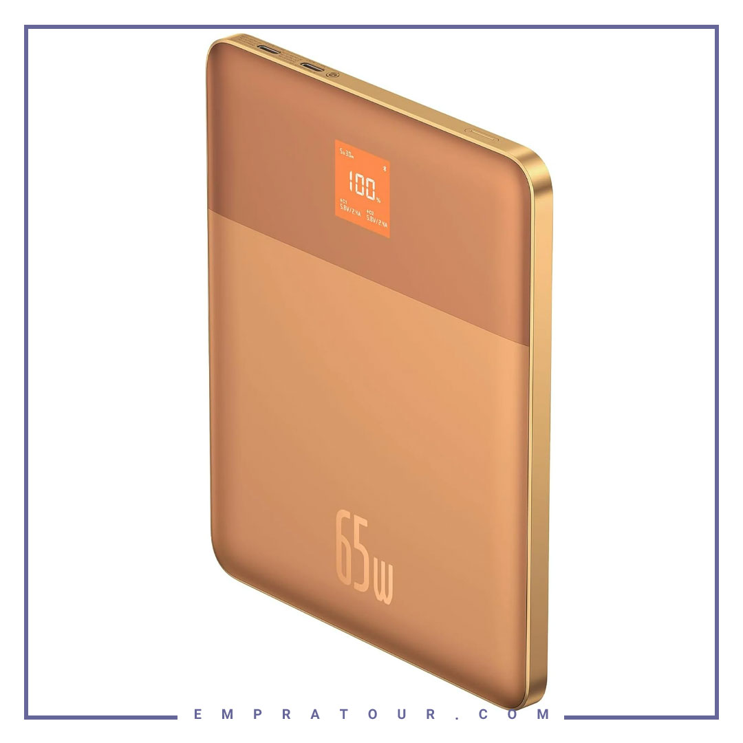 پاوربانک 65 وات 12000 بیسوس Ultra Slim PPBLD2-65