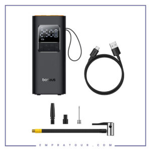 پمپ باد قابل حمل شارژی بیسوس Baseus SuperMini Pro Series Wireless Car Inflator BS-CG016