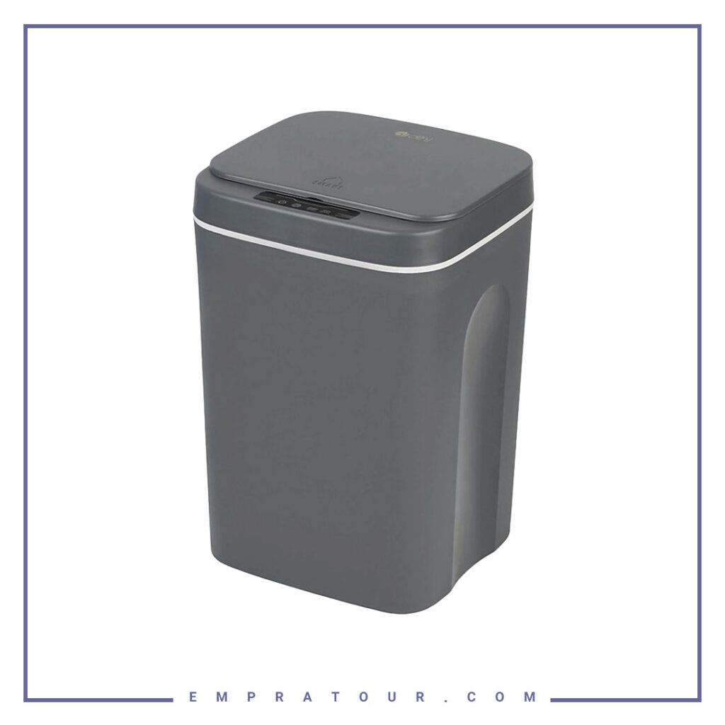 سطل زباله هوشمند گرین لاین GREEN LION GNSEODUSTB ECOSENSE SMART TRASH CAN GNSECODUSTBGY 