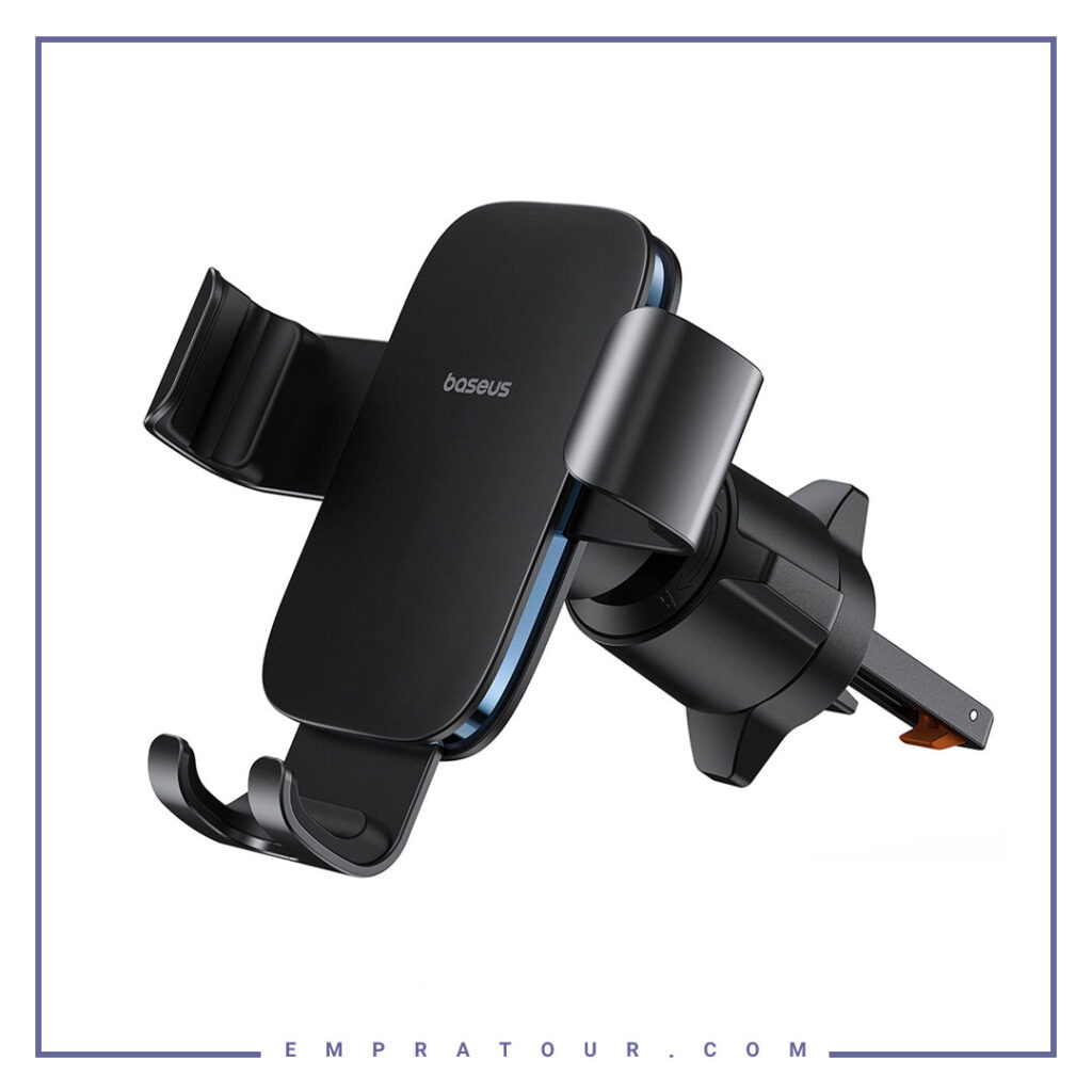 هولدر دریچه کولری بیسوس Baseus Metal Age 3 Gravity Car Mount Air vent BS-CM028