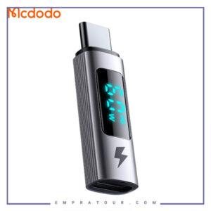 تبدیل لایتنینگ به تایپ سی با نمایشگر دیجیتال مک دودو Mcdodo Lightning To Type-C Adapter OT-5990