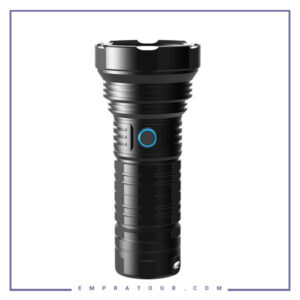 چراغ قوه شارژی 1800لومن پرودو Porodo Ultra Bright Tactical Torch PD-CRLDTFL