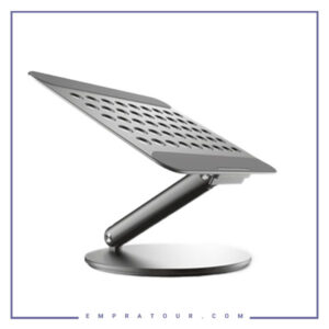 استند لپ تاپ و تبلت رو میزی پاورولوژی Powerology Rotatable Desktop Stand for Laptop PLPRSTGY