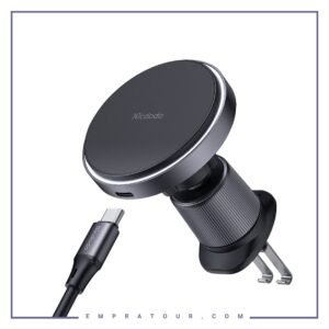 هولدر دریچه کولری و شارژر وایرلس 15 وات مکدودو  Mcdodo Magnetic Wireless Suction Car Charger CH-548