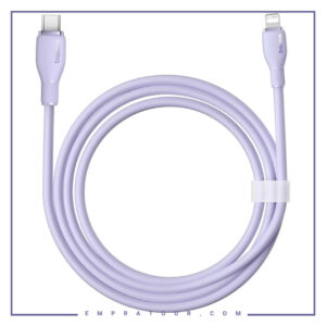 کابل فست شارژ لایتنینگ به تایپ سی بیسوس  Baseus Pudding Series Cable Type-C to IP 20W CB000053