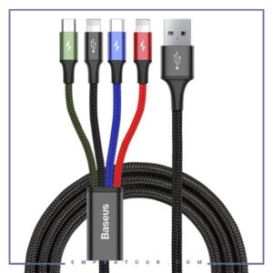 کابل چند سر بیسوس Baseus Rapid Series 4in1 Cable CA1T4-A01