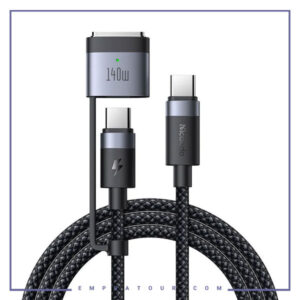 کابل شارژ 2 متر تایپ سی به تایپ سی و مگ سیف 3 مک دودو Mcdodo 240W/140W MagSafe 3 Cable CA-0140