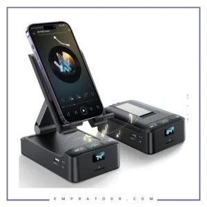 هولدر رو میزی و اسپیکر بلوتوثی جویروم Joyroom  wireless speaker with phone or tablet holder JR-MH01