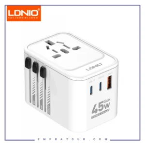 آداپتور شارژ چند منطوره 45 وات الدینیو Ldnio Travel Converter Adapter Z8