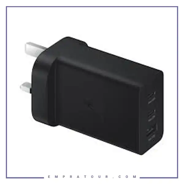 شارژر اصلی سامسونگ 65 وات SAMSUNG POWER ADAPTER TRIO EP-T6530NBEGGB