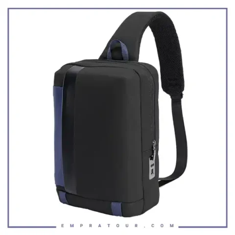 کبف کراس بادی باقفل اثر انگشت Porodo Lifestyle Sling Bag PD-LSSBFPL