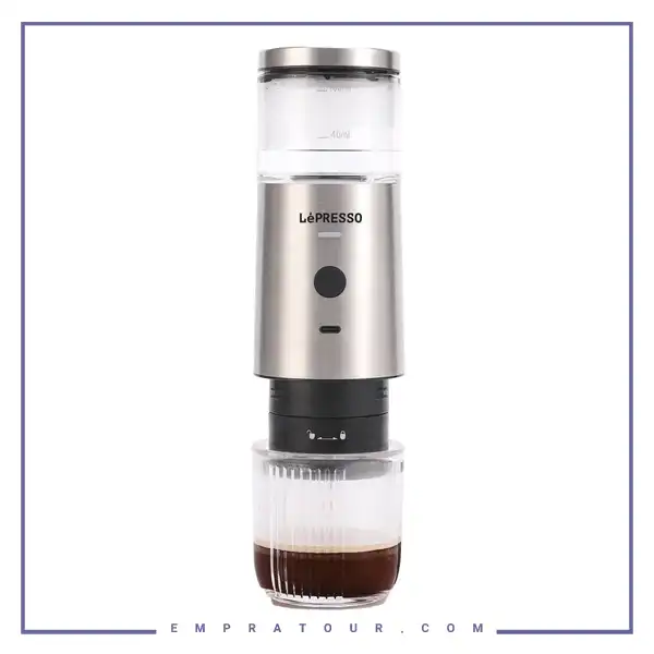 اسپرسوساز قابل حمل استیل لپرسو LePresso Stainless Steel Portable Espresso Maker