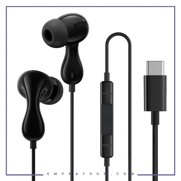 هندزفری سیمی تایپ سی بیسوس Encok CZ20 Wired Earphones