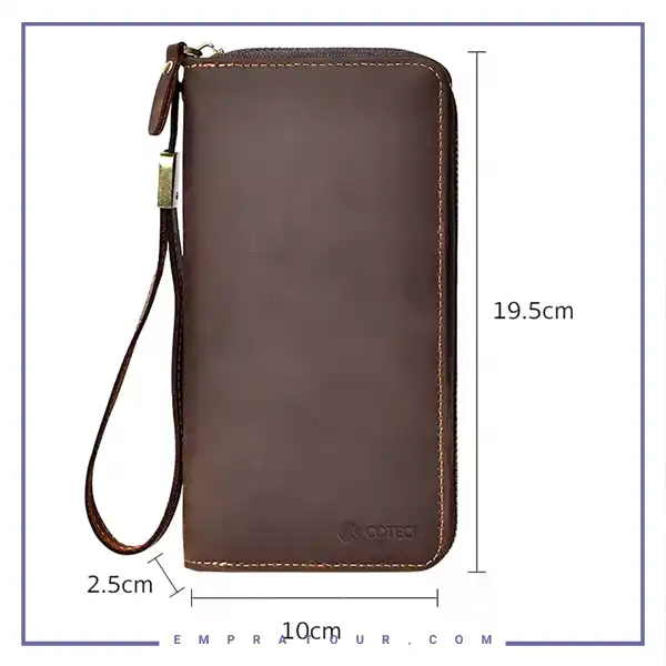 کیف پول و کیف موبایل چرمی کوتسی Wallet 14075