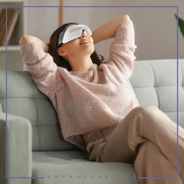 ماساژور چشم 2 گرین لاین  Smart Eye Massager 2 GNSEYEMS2WH