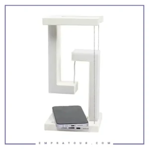 لامپ رو میزی معلق و شارژ وایرلس  TENSEGRITY SMART LED DESK LAMP WITH WIRELESS CHARGE